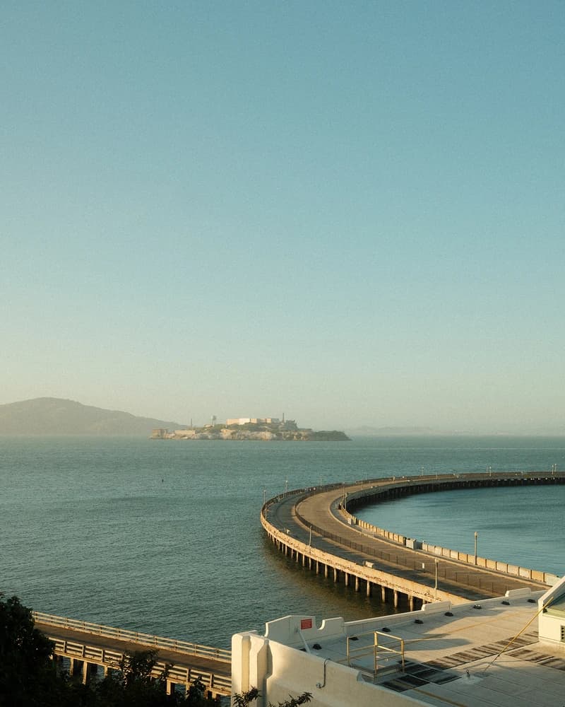 Alcatraz Island in San Francisco Bay