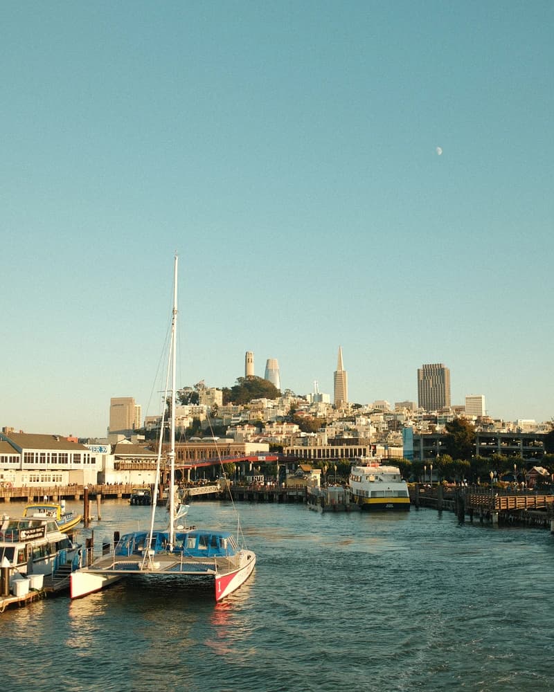 San Francisco skyline from the waterfront
